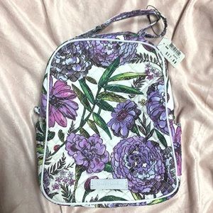 Vera Bradley Lavender Meadow Lunch Bunch Lunch Box
